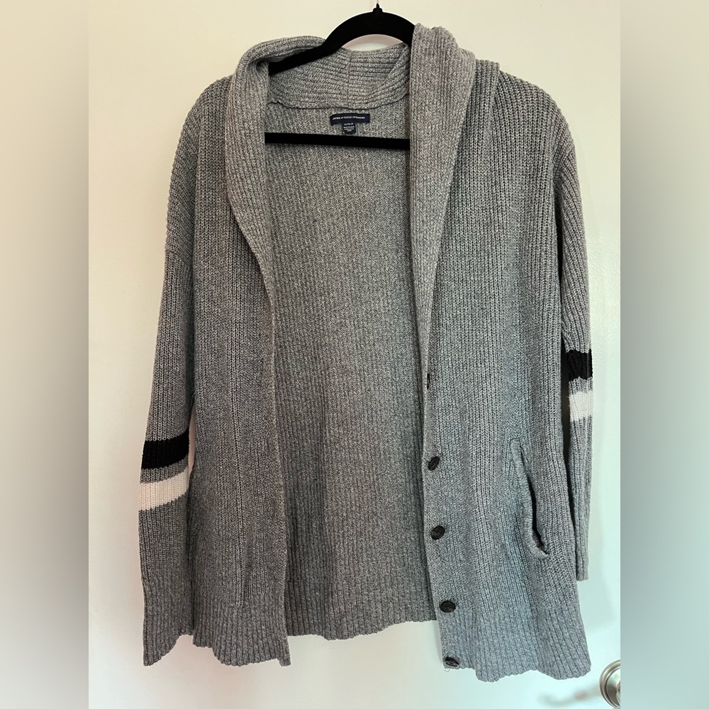American Eagle Grey Cardigan